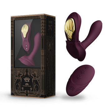Women's Wearable Vibrator in Vintage Style / App-Controlled Clitoral and G-Spot Vibrator - EVE's SECRETS